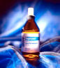 Picture of a bottle of anesthetic solution